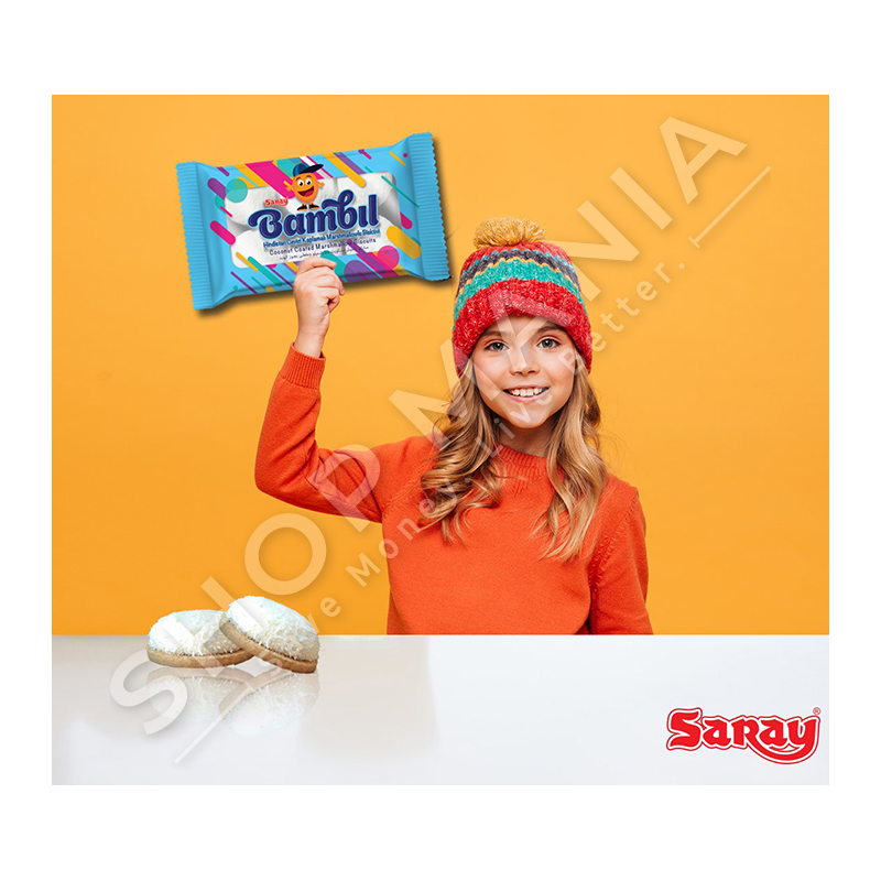 SARAY - BISKOTA PUFKE ME  ARRE KOKOSI "BAMBIL" - 100G