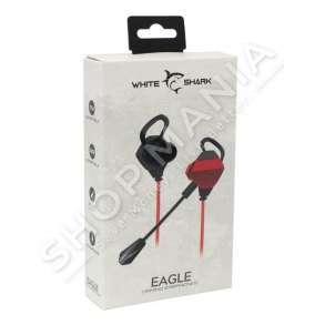 WHITE SHARK - KUFJE ME MIKROFON "EAGLE" - GE-536