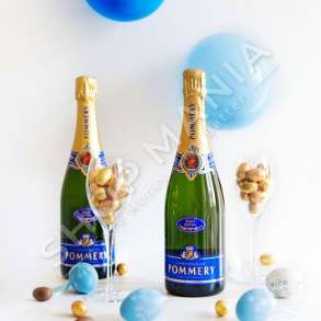 CHAMPAGNE POMMERY - SHAMPANJE "BRUT ROYAL", ME ENE AKULLI DHURATE - 750ML, 12.5% VOL.