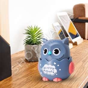 BUF ARGETUES +3 VJEC "PRESS AND GO OWL TOY EDUCATIONAL INERTIAL OWL WITH ROTATING HEAD" - HY-783