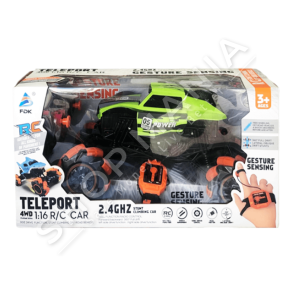 MAKINE PER FEMIJE ME TELEKOMANDE & BATERI +3VJEC "TELEPORT R/C CAR STUNT CLIMBING OFF-ROAD VEHICLE 4WH 4-WHEEL DRIVE"