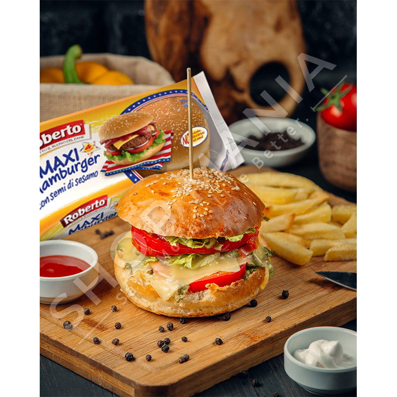 ROBERTO - BUKE ME FARA SUSAMI "MAXI HAMBURGER" - 300G
