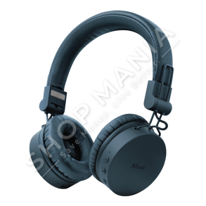 TRUST - KUFJE WIRELESS ME MIKROFON "WIRELESS TONES BLUETOOTH BLUE" - 23908