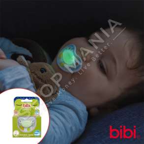 BIBI - BIBERON FALLCO SILIKONI "DENTAL - GLOW IN THE DARK" +16 MUAJ