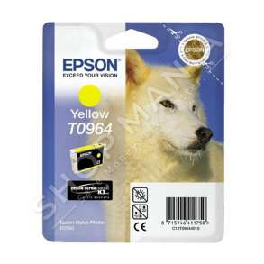 EPSON - KARTUÇË ME BOJË NGJYRË E VERDHË C13T09644010 T0964 11.4ML