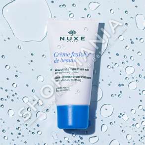 NUXE - MASKE HIDRATUESE PER FYTYREN ME QUMESHT BIMOR & ACID HIALURONIK "FRAICHE DE BEAUTE SOS 48H - PER TE GJITHA LLOJET E LEKURAVE"  - 50ML