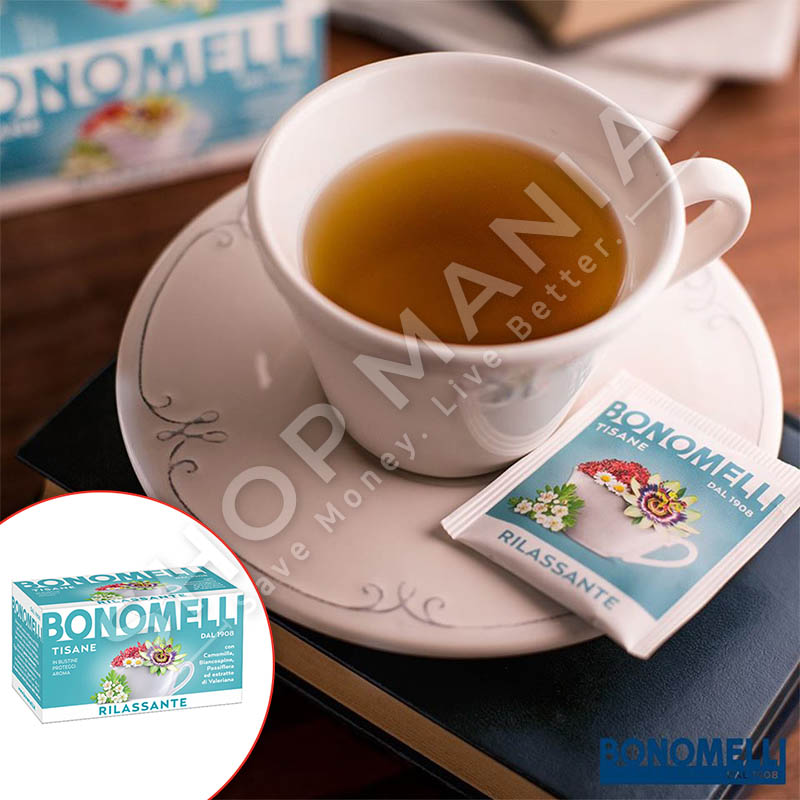 BONOMELLI - CAJ "TISANE", PER RELAKSIM  - 16 x 32G