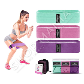 LLASTIK PER USHTRIME "HIP RESISTANCE BANDS"