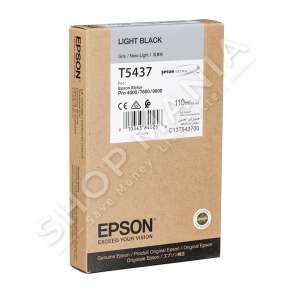 EPSON - KARTUÇË ME BOJË NGJYRË E ZEZË (E HAPUR) C13T543700 T543700 110ML