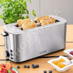FIRST AUSTRIA - THEKESE BUKE 1400W "TOASTER FOR 4 SLICES IN TWO SLOTS 1400W" - FA-5367-5