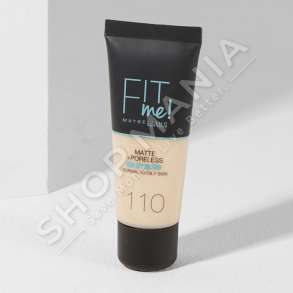 MAYBELLINE NEW YORK - FONDATINE FIT ME 110 PORCELAIN TUBE 30ml