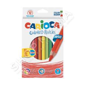 CARIOCA - FORMA GJASHTEKENDORE JUMBO CRAYONS - PAKO 12 COPE