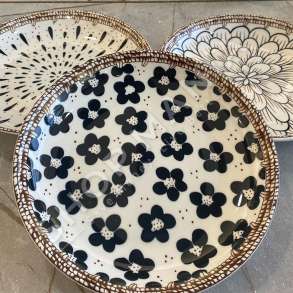 PJATA QERAMIKE ME DIZAJNE TE NDRYSHME 20CM - VI-434