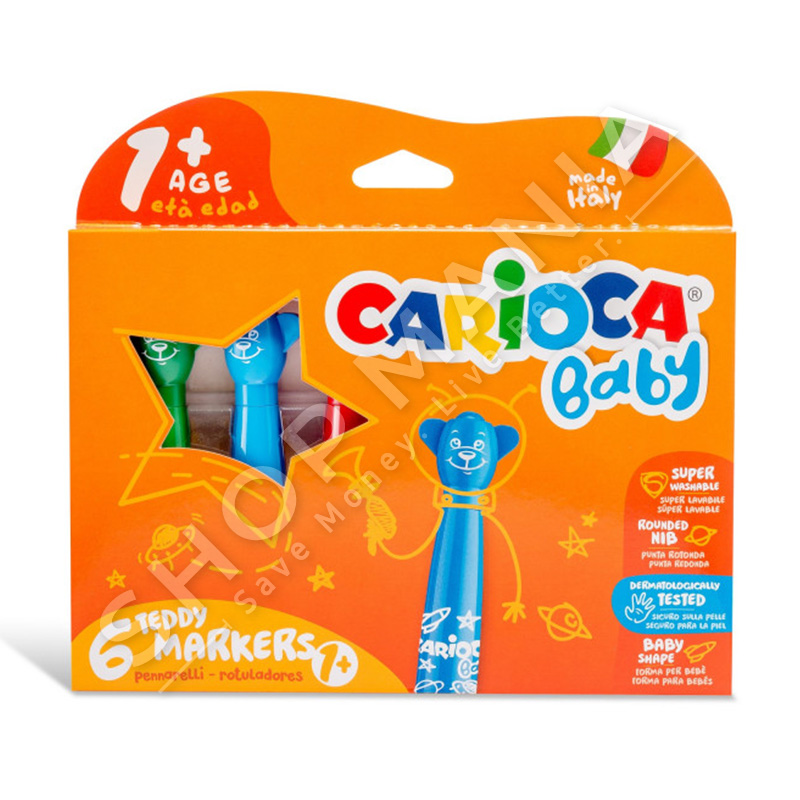 CARIOCA - SHENUES TEDDY- 6 COPE, MOSHA 1+PCS ,