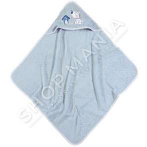 PESHQIR PER BEBE 100% PAMBUK "SMILE 6575" (0-12M) - 75X75CM