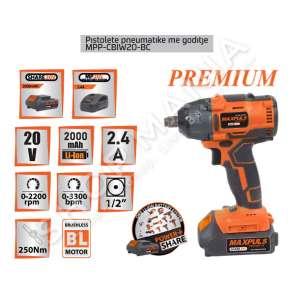 MAXPULS - PISTOLETE DADICEKESH ME GODITJE 20V/1/2" - MP10298