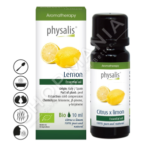 PHYSALIS - VAJ ESENCIAL LIMONI 30ML "LEMON CITRUS X LIMON"