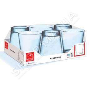 BORMIOLI ROCCO - SET 6 GOTA UJI 240ML "SESTRIERE" - OP371