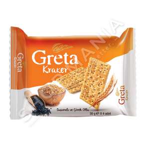 GRETA - BISKOTA TE KRIPURA ME FARA SUSAMI & KUMIN - 120G