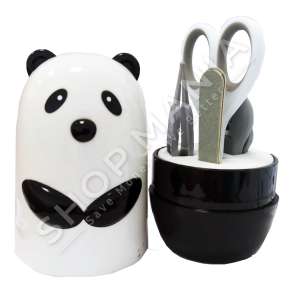 CHICCO - SET MANIKYRI +0MUAJSH "BABY MANICURE SET PANDA" - 8058664140848