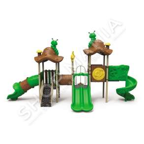 LOJE ARGETUESE +5VJEC "OUTDOOR PLAY SET CATERPILLAR" - IP-400