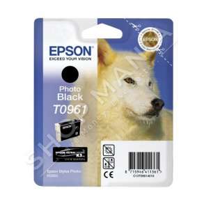EPSON - KARTUÇË ME BOJË NGJYRË E ZEZË (FOTO) C13T09614010 T0961 11.4ML