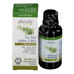 PHYSALIS - VAJ ME EFEKT PASTRUES NE LEKURE & TRAKTIN RESPIRATOR 30ML "TEA TREE MELALEUCA ALTERNIFOLIA"