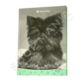 ELISA - BLLOK NE FORMATIN A5 ME KOPERTINE TE FORTE "SWEET PETS"