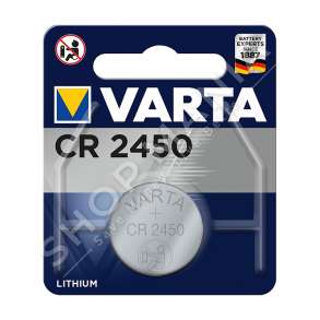 VARTA - BATERI LITHIUM ELECTRONICS CR 2450, 3V