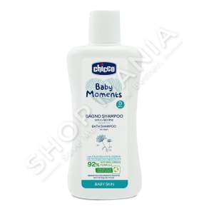 CHICCO - SHAMPO TRUPI 200ML/+0MUAJSH "BABY MOMENTS BATH SHAMPOO NO TEARS" - 8058664138418