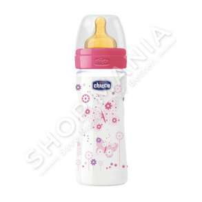 CHICCO - SHISHE ME BIBERON GOME PER VAJZA - 250ML, +2 MUAJ