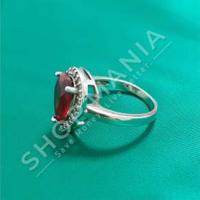 UNAZE ARGJEND ME GUR ZIRKON "RRETHORE - VISHNJE"