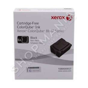 XEROX - COLORSTIX NGJYRË E ZEZË 108R00957 16700 FAQE SOLID INK, KONFEKSION ME 6 COPË