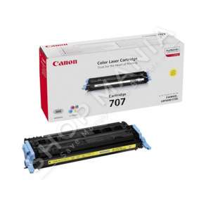 CANON - TONER NGJYRË E VERDHE 707Y 9421A004 CAPACITÀ 2000 FAQE