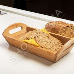 NAVA - TABAKA BUKE 29X14X7.5CM "BREAD BASKET ROLLS BAMBOO WOODEN" -  5205746887655