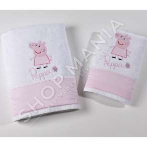 DOWN TOWN HOME - PESHQIR 100% PAMBUK "PEPPA PINK" - 50X90CM