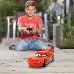 MAKINE PER FEMIJE ME TELEKOMANDE & BATERI +3VJEC "DISNEY CARS LIGHTNING MCQUEEN SINGLE DRIVE REMOTE CONTROL CAR"