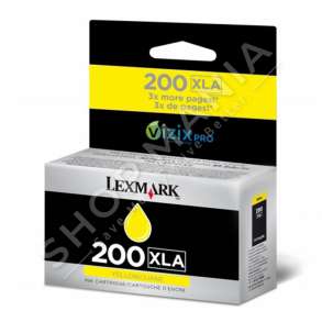 LEXMARK - ORIGJINALE KARTUÇË ME BOJË NGJYRË E VERDHË 14L0200 200 XLA KAPACITET I LARTË