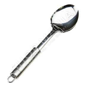 FACKELMANN - LUGE KUZHINE 31CM "STAINLESS STEEL SERVING SPOON OVAL NIROSTA BASE" - 4008033404693