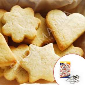 HOMESTYLE - FORMA INOSI PER BISKOTA "SJ-AK-012" - 6 COPE