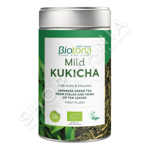 BIOTONA - CAJ JESHIL 100% I PASTER & ORGANIK 80G "MILD KUKICHA"