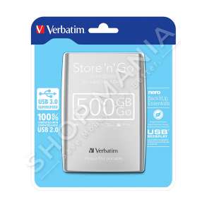 VERBATIM - HARD DISK I JASHTEM 500GB "STORE N GO"
