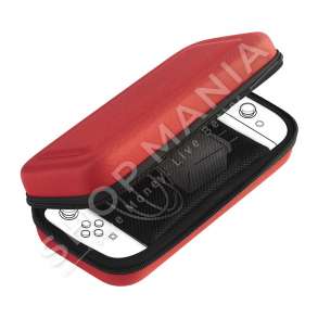 BIGBEN - CANTE MBAJTESE/MBROJTESE PER NINTENDO SWITCH E KUQE "DELUXE"