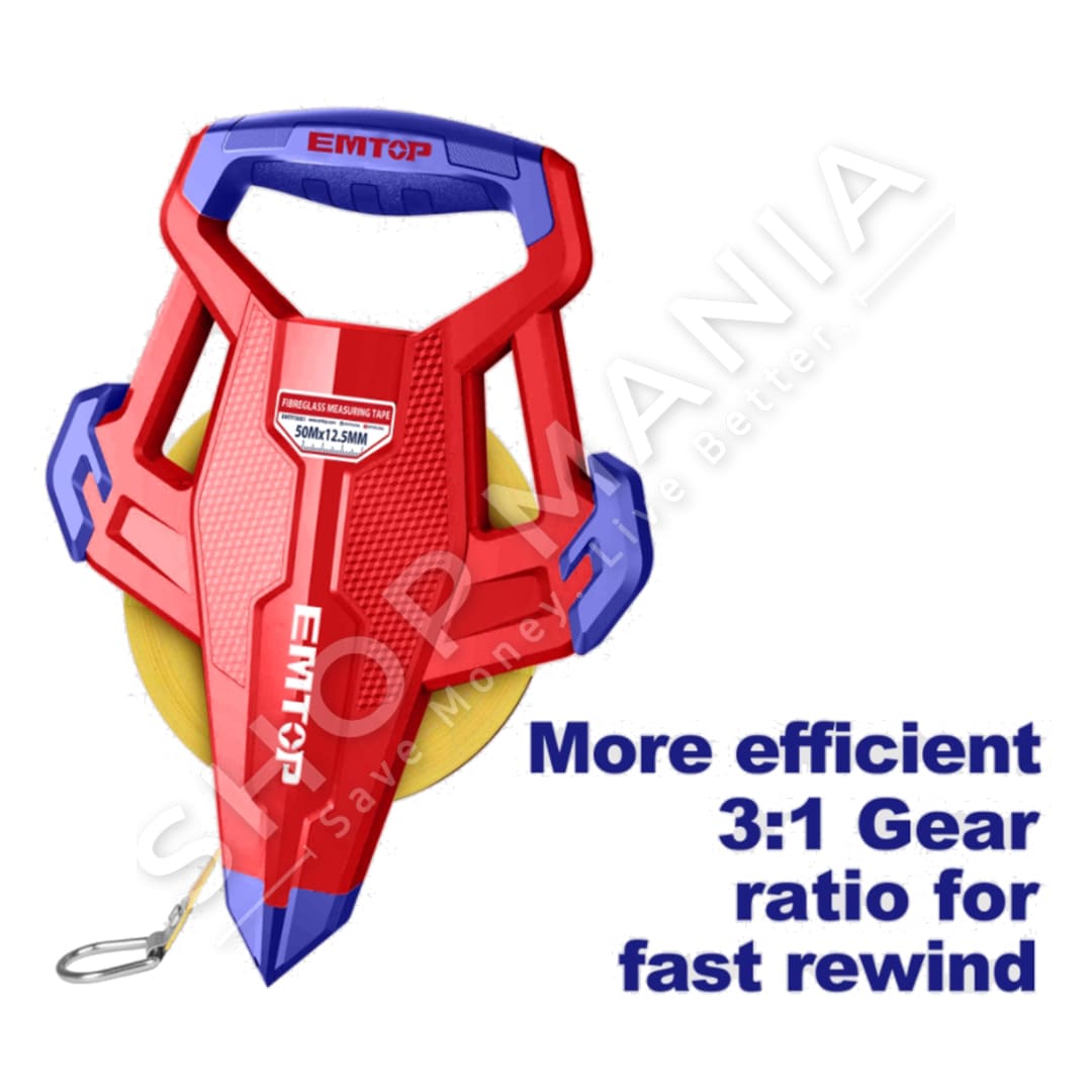 EMTOP - METER SHIRIT FIBERGLASS 50MX12.5MM - EMTP75001