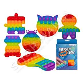 OUT OF THE BLUE - FIDGET POP TOY RAINBOW - 4029811461783