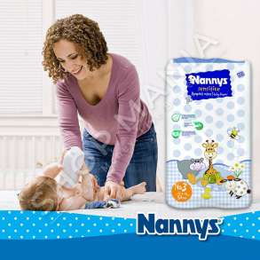 NANNYS -  PELENA MINI NR.3 - 4-9KG, 54 COPE