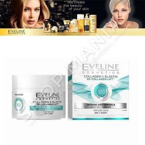 EVELINE COSMETICS - KREM DITE & NATE 3D COLLAGEN LIFT 50ml