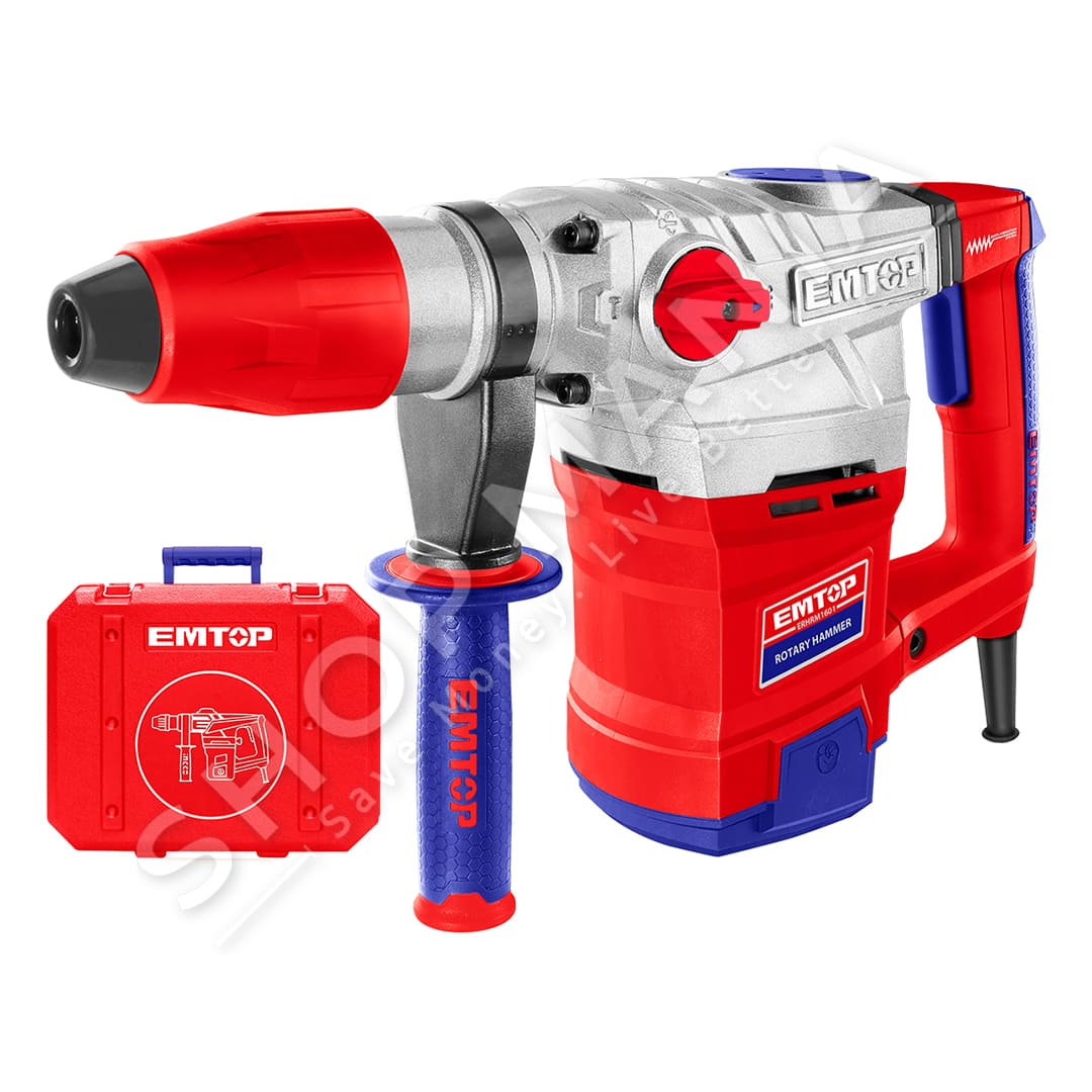 EMTOP - MATRAPIK SDS PLUS 1600W/ 9J + 4 AKSESORE - ERHRM1601