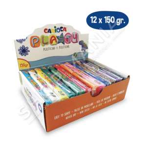 CARIOCA - PLASTELINE DISPLAY 12 NGJYRA