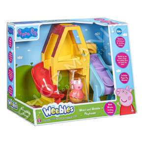 CHARACTER OPTIONS - PEPPA PIG WEEBLES & SHTEPIA E ARGETIMIT +18MUAJSH "FIGURE PEPPA PIG WEEBLES WIND AND WOBBLE PLAYHOUSE" - 5029736074838